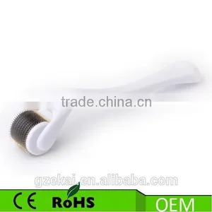 Factory Price Micro Needle Derma Roller 540 Dermaroller With White Handle Black Roller / Wheel thumbnail-1