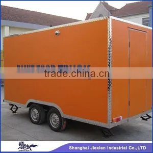 JX-FS400H Shanghai Jiexian Outdoor Mobile Fast Food Truck Trailer With Awning thumbnail-4