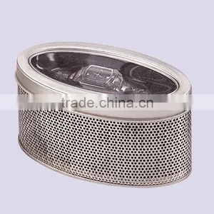 Wholesale Oval Shape Gift Boxes for Watch Fashion Watch Display Box With Sponge Inside OEM Window Lid Watch Gift Box thumbnail-1