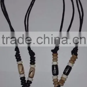 Bone Pendant/crocodile Design Pendant/bone Necklace thumbnail-1