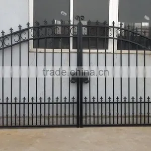 Heavy Duty Powder Coated Iron Tree Driveway Gate thumbnail-3