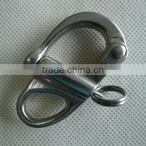 Stainless Steel Fixed Eye Snap Shackle thumbnail-1