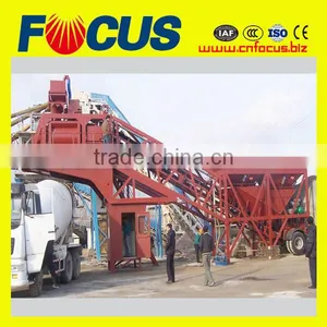 High Quality Concrete Mixing Plant, Yhzs75 Mobile Concrete Batching Plant thumbnail-2