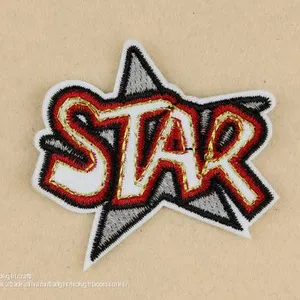 Hot Selling Disney Factory Made Black Tin Button Badge Children Embroidery Badge With Pin thumbnail-4
