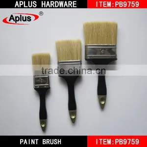 New Design Boar Bristle Paint Brush With Wooden Handle Painting Tools thumbnail-2