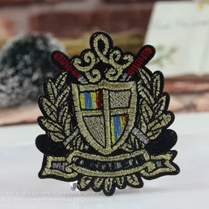Golden Ventor Hot Selling Textile 3d Embroidery Patch for Hip Hop t Shirt thumbnail-2