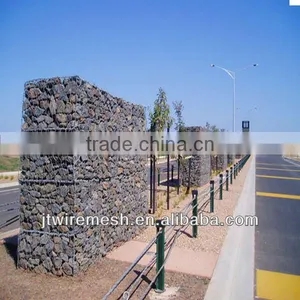 Decorative Hexagonal Wire Mesh Gabion Wall thumbnail-1
