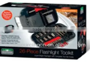 26 Piece Flashlight Tool Box Set thumbnail-1