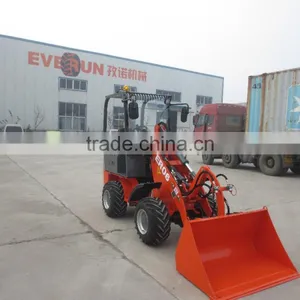 Everun 0.6ton Hydrostatic Drive Mini Front End Wheel Loader thumbnail-6