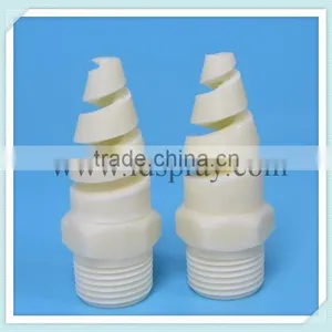 60,90,120,150,170 Degree Nylon Spiral Spjt Jet Water Nozzle thumbnail-1