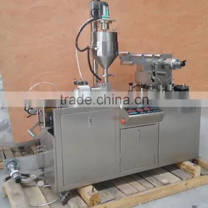 DPP80 Mini Type Honey Butter Jam Chocolate Automatic Blister Packing Machine for Olive Oil Cheese thumbnail-2