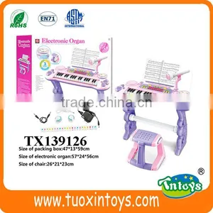 Kids Playing Piano Keyboard Set Children Electronic Organ Music Instruments thumbnail-4