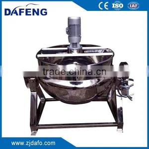 Stainless Steel Tilting Steam Heated Jacketed Pot,cooking Pot. thumbnail-3