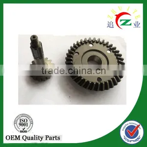 Factory High Qualiy Auto Rickshaw Parts Crown Wheel Pinion and Drive Pinion Gear thumbnail-3