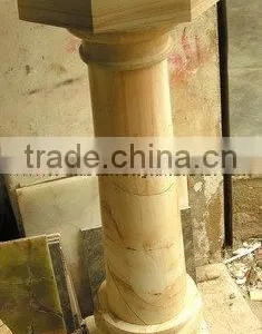FINE QUALITY TEAKWOOD MARBLE PEDESTALS thumbnail-2