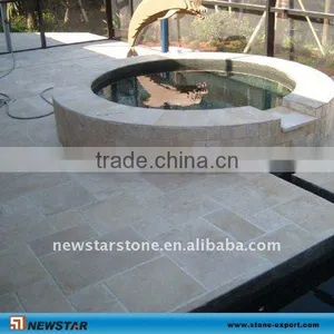 French Pattern Travertine for Pool thumbnail-1