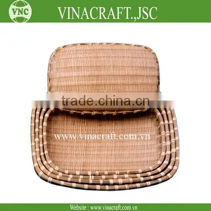 Vietnam Rice Bamboo Basket Weaving thumbnail-1