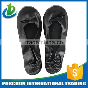 Sping Indoor Comfortable Fold up Shoes Roll up Ballerina Ballet thumbnail-4