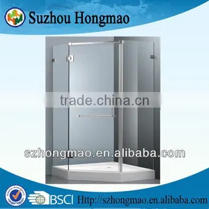 8mm Flat Tempered Glass Shower Room With En12150-1 thumbnail-1