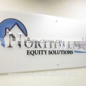 High Quality Factory Provide Safety Moulded Acrylic Signage thumbnail-2