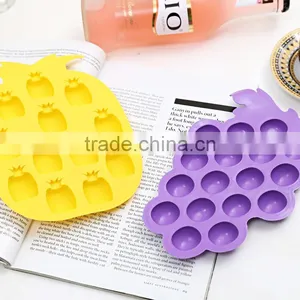 2016 Summer Hot Selling Silicone Fruit Ice Cube Tray thumbnail-5