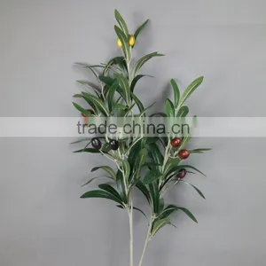 Artificial Olive Branch Silk Olive Branch Plastic Olive Branch thumbnail-2