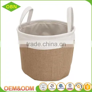 Set 3 Baby Toys Jute Storage Basket for Dirty Cloth thumbnail-3