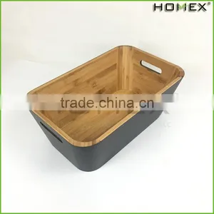 Bamboo Kitchen Multipurpose Storage Box Homex BSCI/Factory thumbnail-1