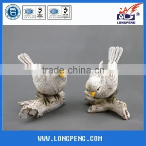 White Polyresin Bird for Garden Decoration & Indoor thumbnail-1