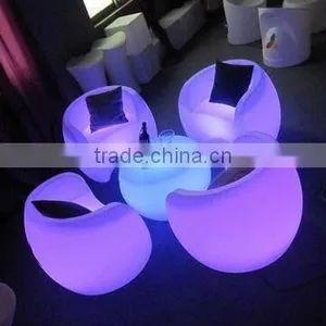 2 Years Warranty Beautiful Growing Lighting Good Quality Plastic LED Sofa With Rechargeable Battery Working System thumbnail-6
