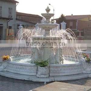 Large Garden Stone Decoration Marble Water Fountain for Sale thumbnail-2