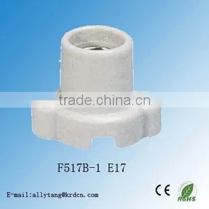 Electric Ceramic E17 Lamp Socket thumbnail-1