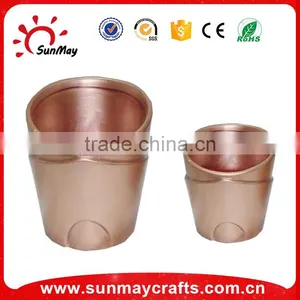 Ceramic Pumpkin Shaped Flower Pot for Halloween thumbnail-5