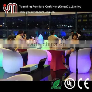 Led Flower Shape Party Table and Chair thumbnail-5