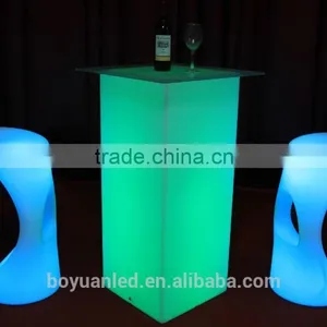 Rechargeable Battery Disco Modern Glowing Furniture With IR Remote Control thumbnail-2