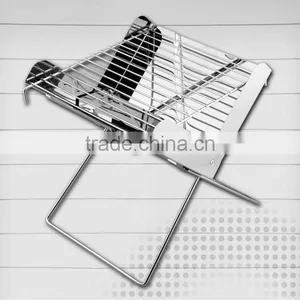 Mini Stainless Steel Folding Bbq Grill thumbnail-1