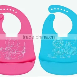 2017 New Style Baby Silicone Bib thumbnail-5