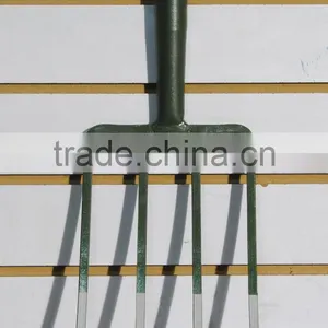 F109&F107&F115KH Steel Material Varnish&Golden&Blue Paint Sprayed Farming Tools&Garden Tools Fork thumbnail-2
