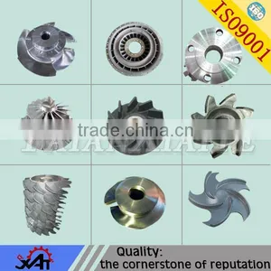 Centrifugal Pump Impeller Carbon Steel CNC Machining Parts thumbnail-1