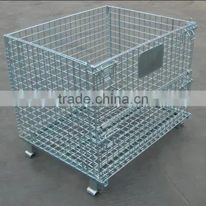 Warehouse Folding Steel Storage Cage/roller Container thumbnail-1