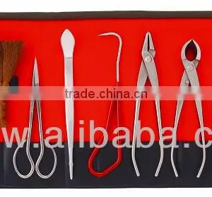 Bonsai Pruning Scissors, Made in Japan, Stainless Steel, for Professionals, Concave Cutters, Knob Cutters , Trunk Cutters thumbnail-1