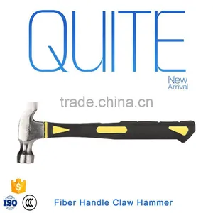 Linyi Quite Brand Fiber Handle 0.5kg Claw Hammer thumbnail-1