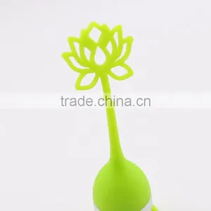 High Quality Metal Tea Infuser With Silicone Handle thumbnail-3
