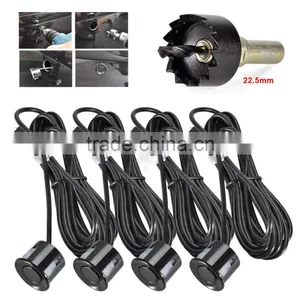 2016 4.3" LCD 4 Parking Sensors Camera Car Rearview Mirror Reverse Radar System thumbnail-3