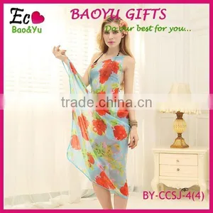 Bali Island Style Sexy Sling Beach Towel Wholesale,Chiffon Swimsuit Scarf Seaside Beach Towels ,summer Trendy Chiffon thumbnail-5
