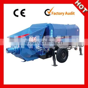 Fine Stone DXBS30-13-56 Trailer Concrete Pump With Boom thumbnail-1