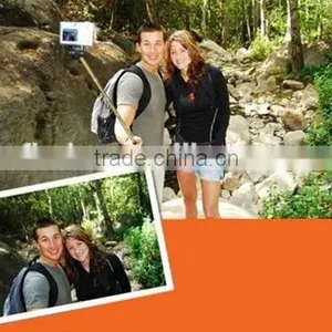 2014 Hot Sale Self Portrait Stick Monopod.extendable Handheld Monopod thumbnail-1