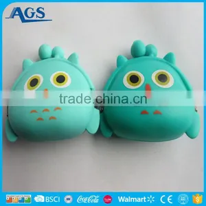 Funny Smiling Face Yellow Round Coin Purse thumbnail-2