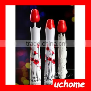 UCHOME Wholesale Wine Bottle Umbrella,Folding Umbrella With Bottle thumbnail-3