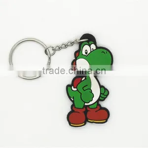 Special Personalized 3d Design Silicone Eco-friendly Rubber Keychain Mario for Craft Art Gifts thumbnail-5